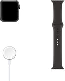 Apple Watch Series 3 (GPS, 38mm) - Space Gray Aluminum Case with Black Sport Band